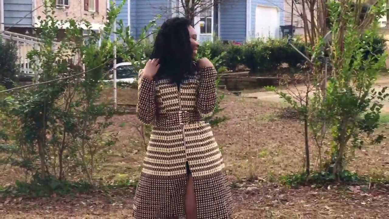 Aveye African print coat dress - AFRILEGE