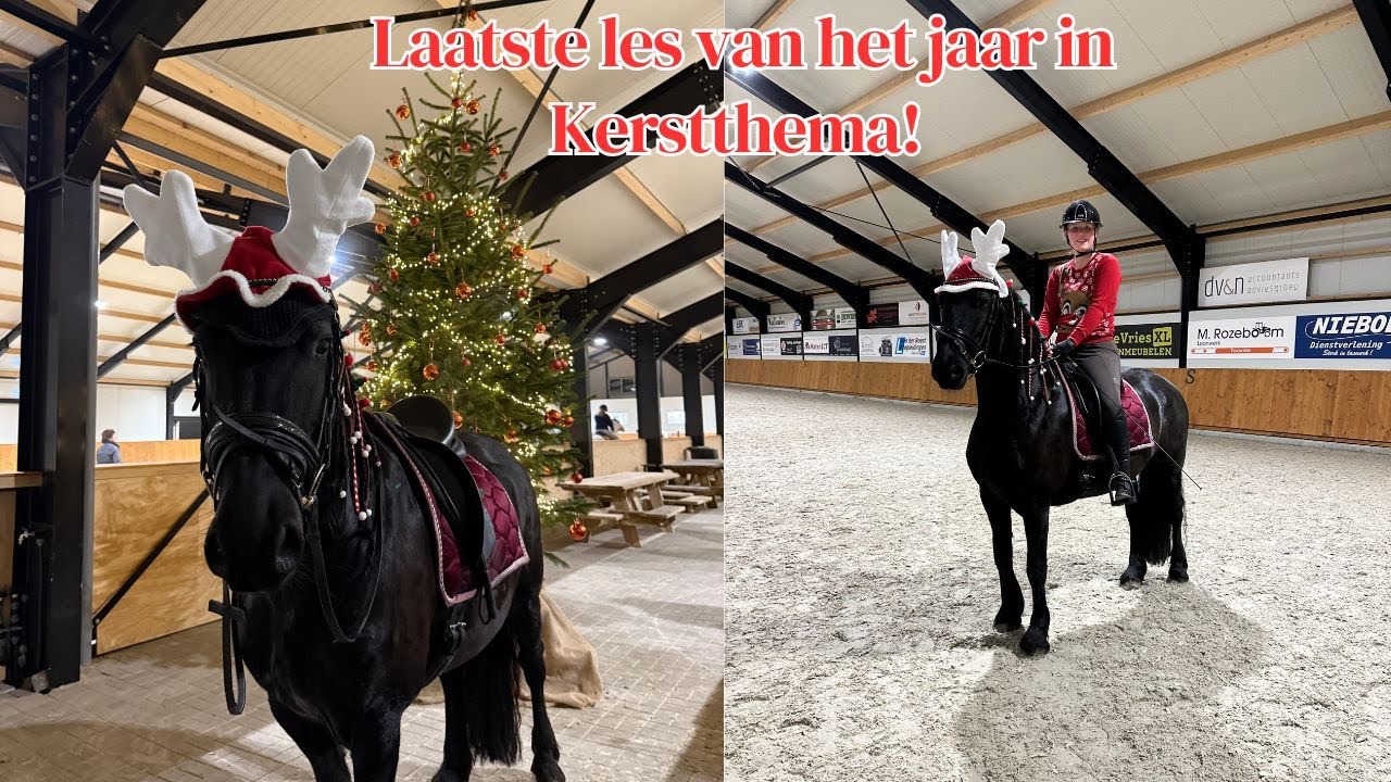 Dressuur Clinic + Kerstles!
