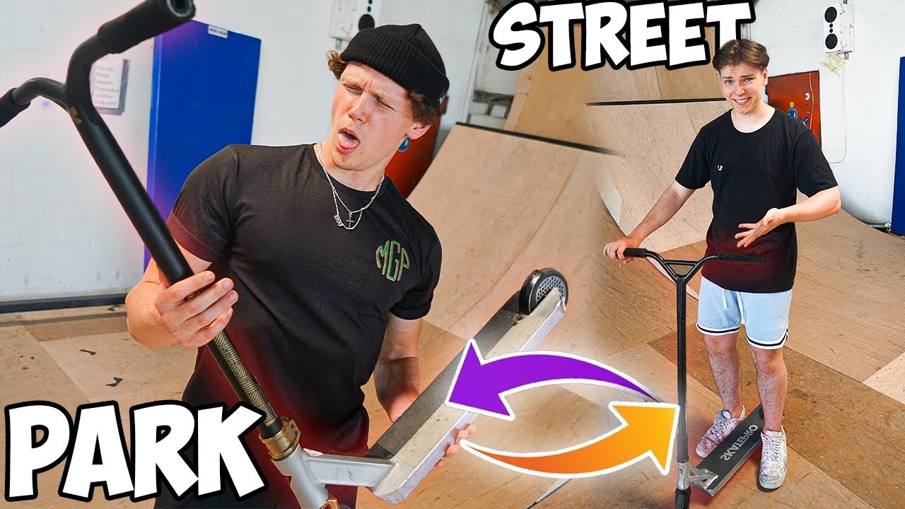 Park und Street Fahrer tauschen f&uuml;r EINEN TAG Scooter!