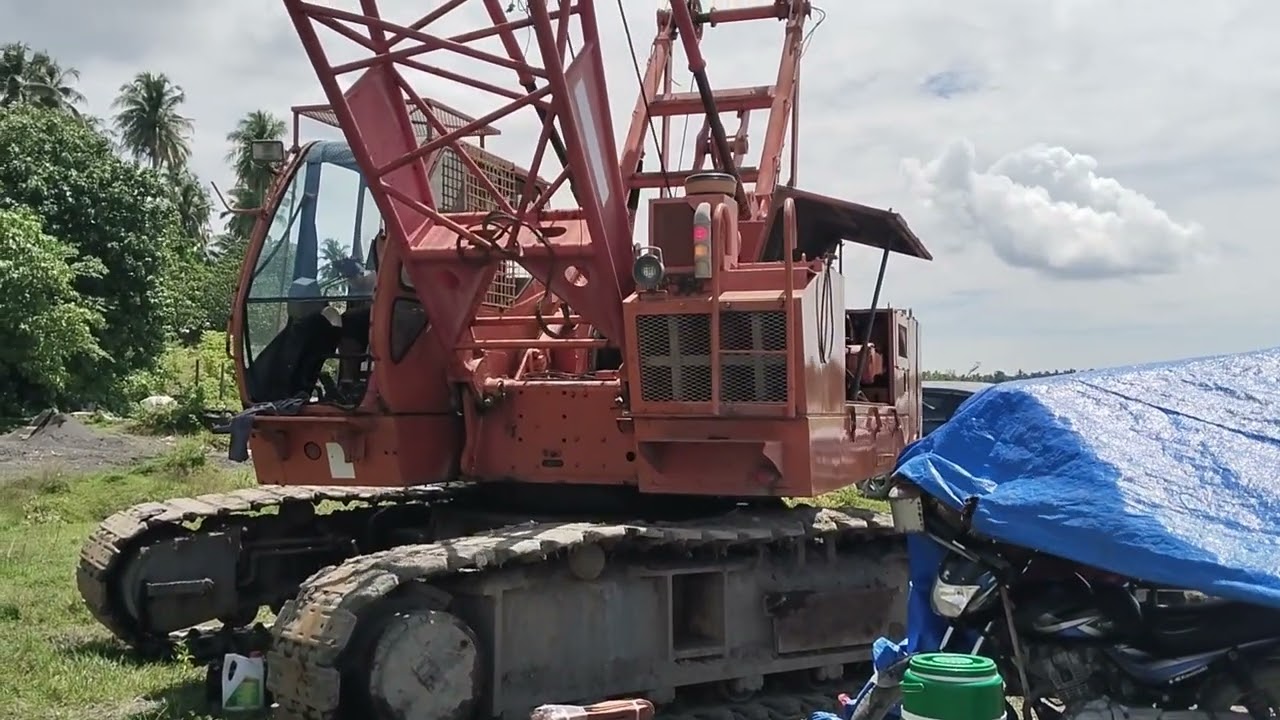 IHI tower 🏗️ crane. Issue walang bump up.. Maau kaya ni ka  heavy🤔