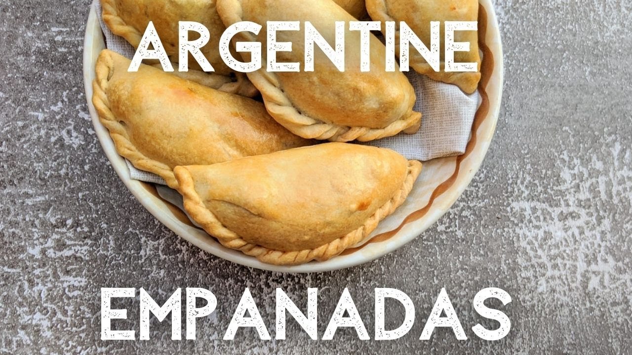 ARGENTINE EMPANADAS | Complete recipe: dough and filling.