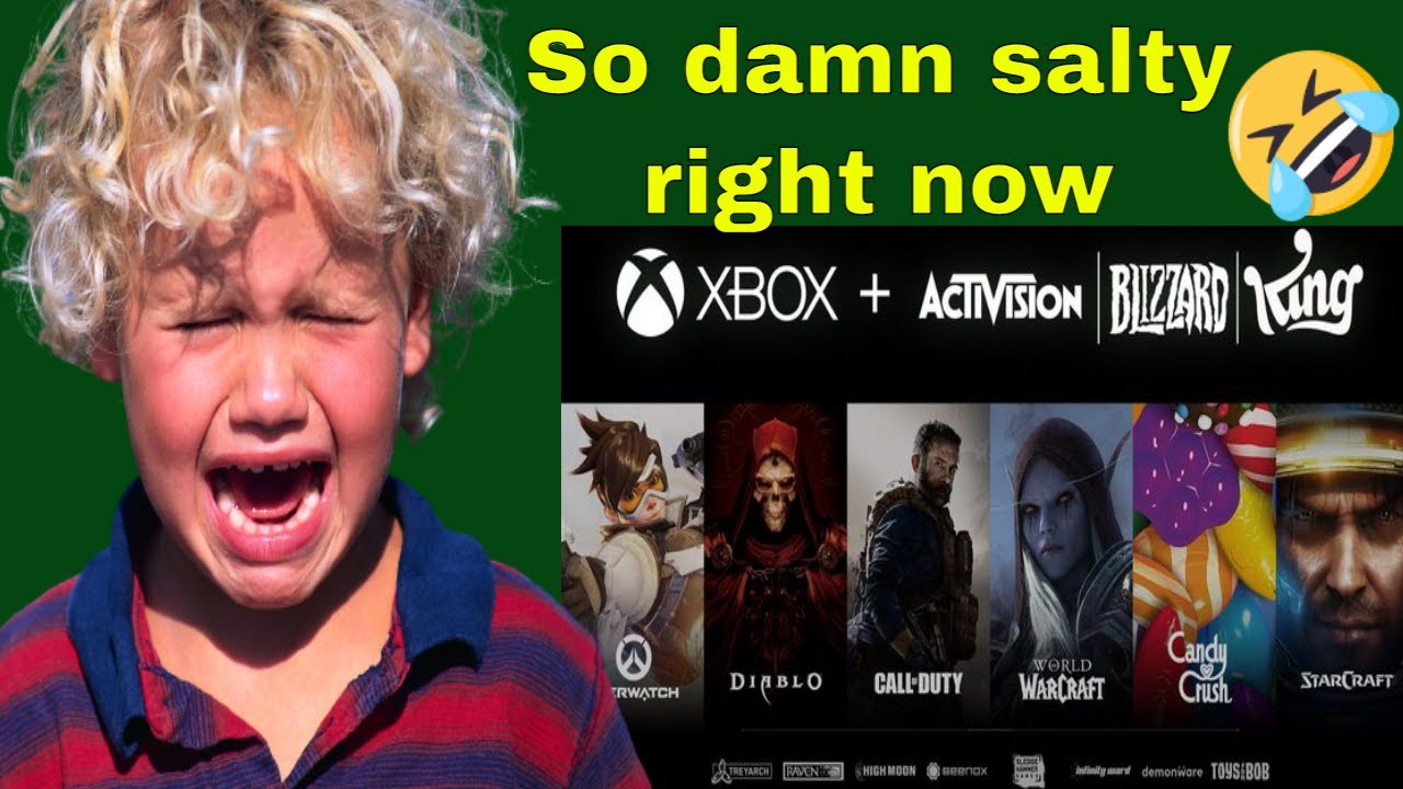 Sony PS5 fanboy has a complete crying meltdown over Microsoft buying Activision Blizzard