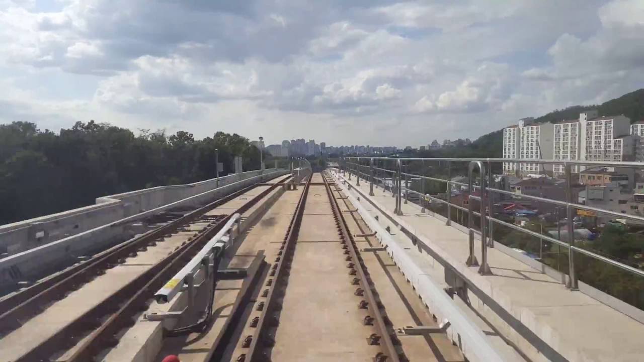 인천 2호선 전구간 주행 영상 10배속 (Rail View)