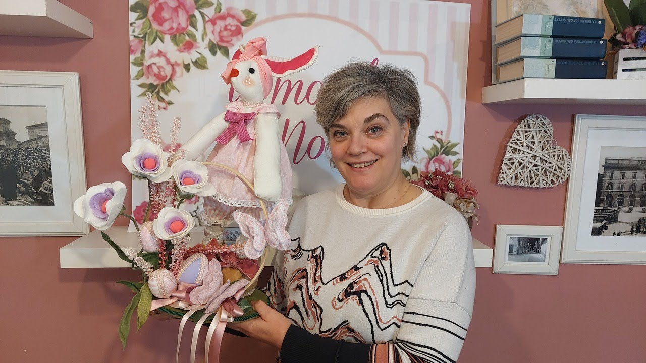 Come fare una coniglietta pasquale di nome Rosalba (1° parte). 🐰😍🙋‍♀️