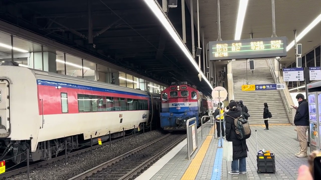7447 무궁화 수원 진입