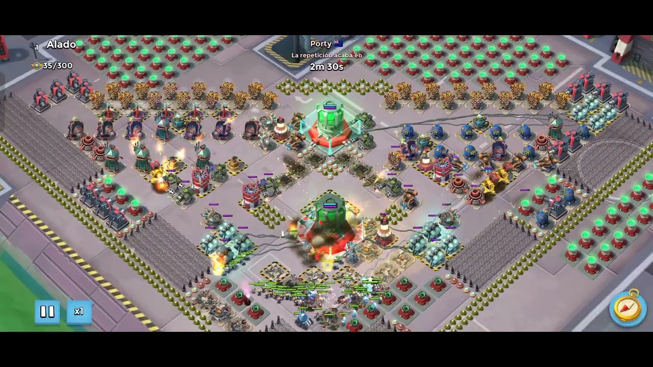 Alado 1 hit | duplicidad [BOOM BEACH] 300 pts