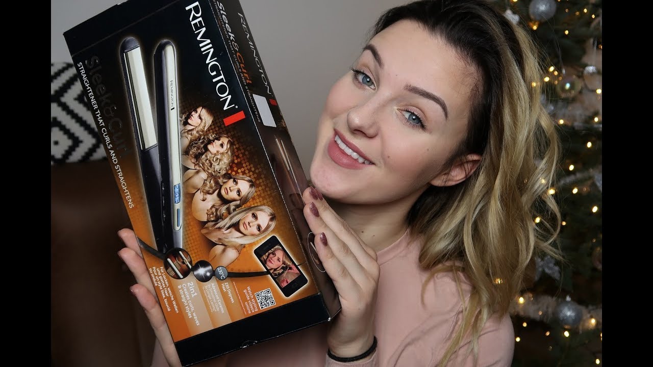 TEST: Remington Prostownica Sleek & Curl / JAK WYKONAĆ LOKI PROSTOWNICĄ ?