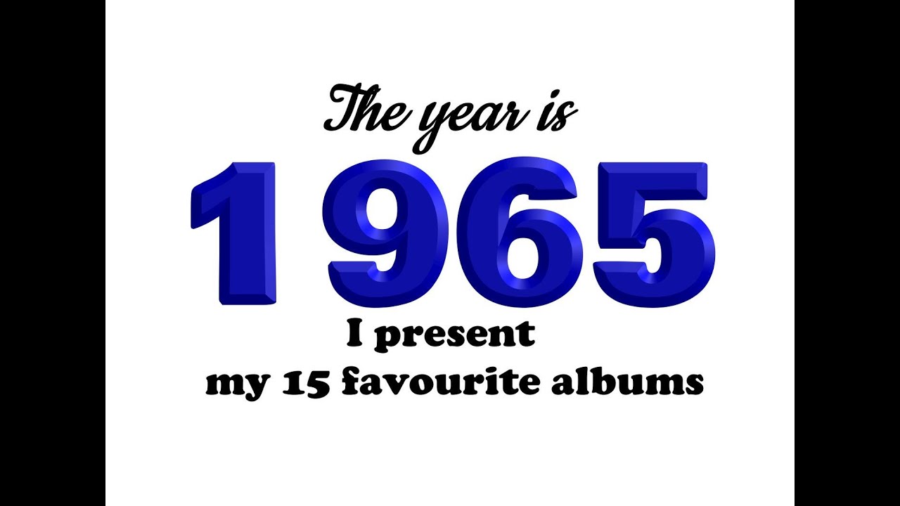 My 15 favourite albums from 1965 #vc #vinylcommunity