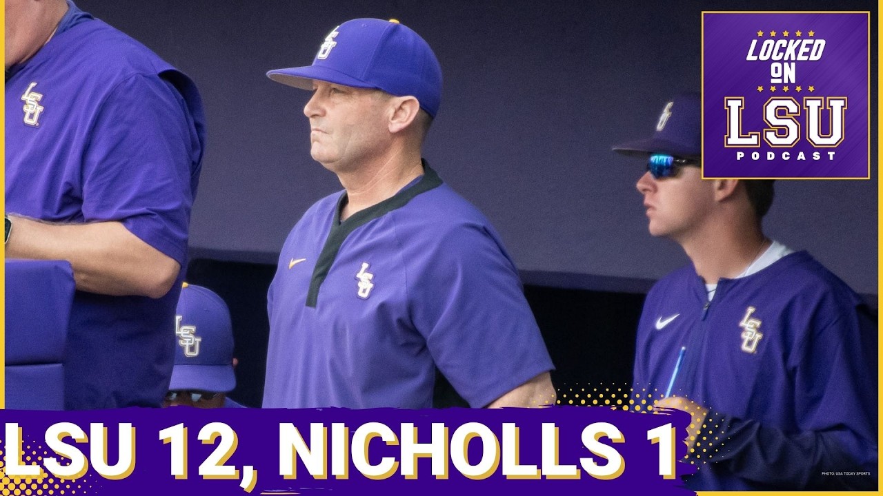 12-1 DOMINATION! LSU Bullpen Throws NO-HIT Relief vs Nicholls