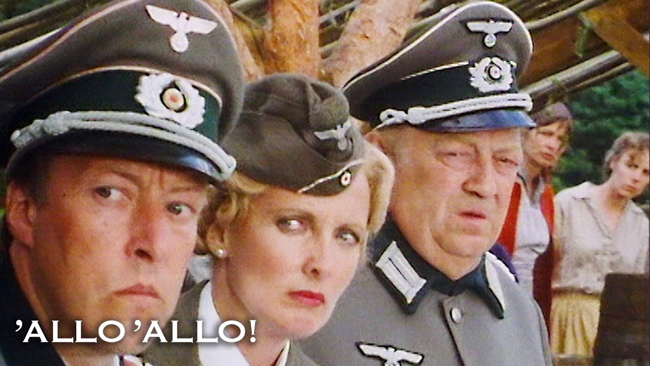 Madame Fanny's Speedster Wheelchair! | 'Allo 'Allo | BBC Comedy Greats