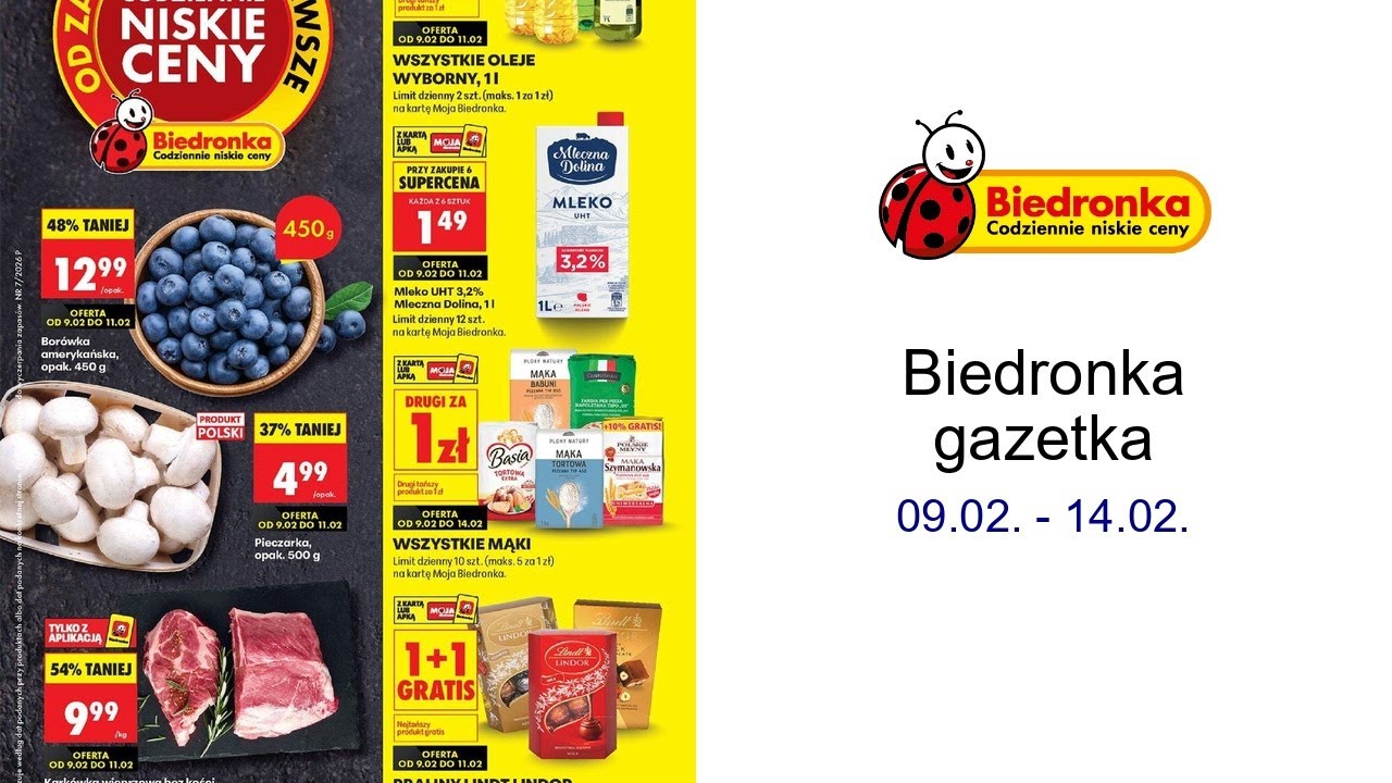 Biedronka gazetka 09.02. - 14.02.