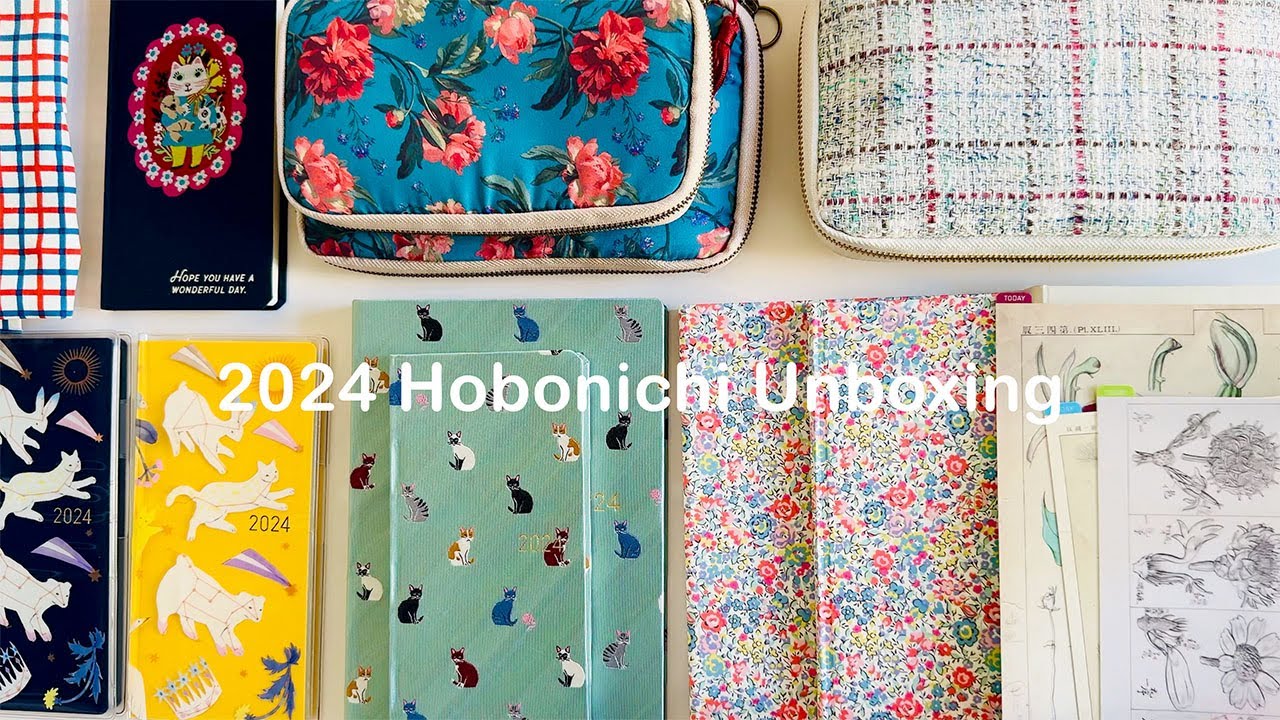 Agenda | 2024 Hobonichi Haul and Unboxing