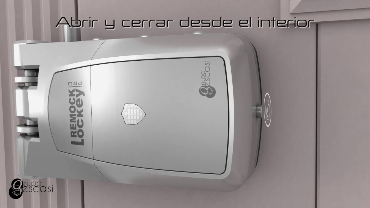 Cerradura de Seguridad Invisible Remock Lockey Pro