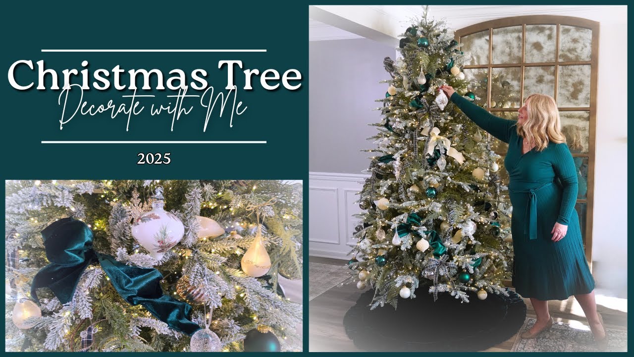 🎄 Christmas Tree Decorating Ideas 2025 &bull; A Collected & Layered Holiday D&eacute;cor Style