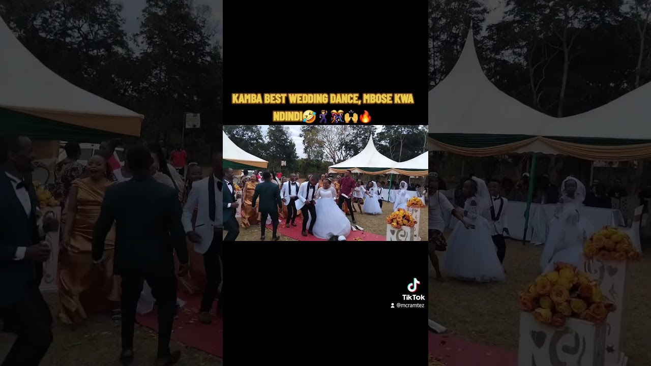 KAMBA BEST WEDDING DANCE#mbosekwandindi#kambasongs#kambamusic#wedding#shorts#love#kambawedding#bride