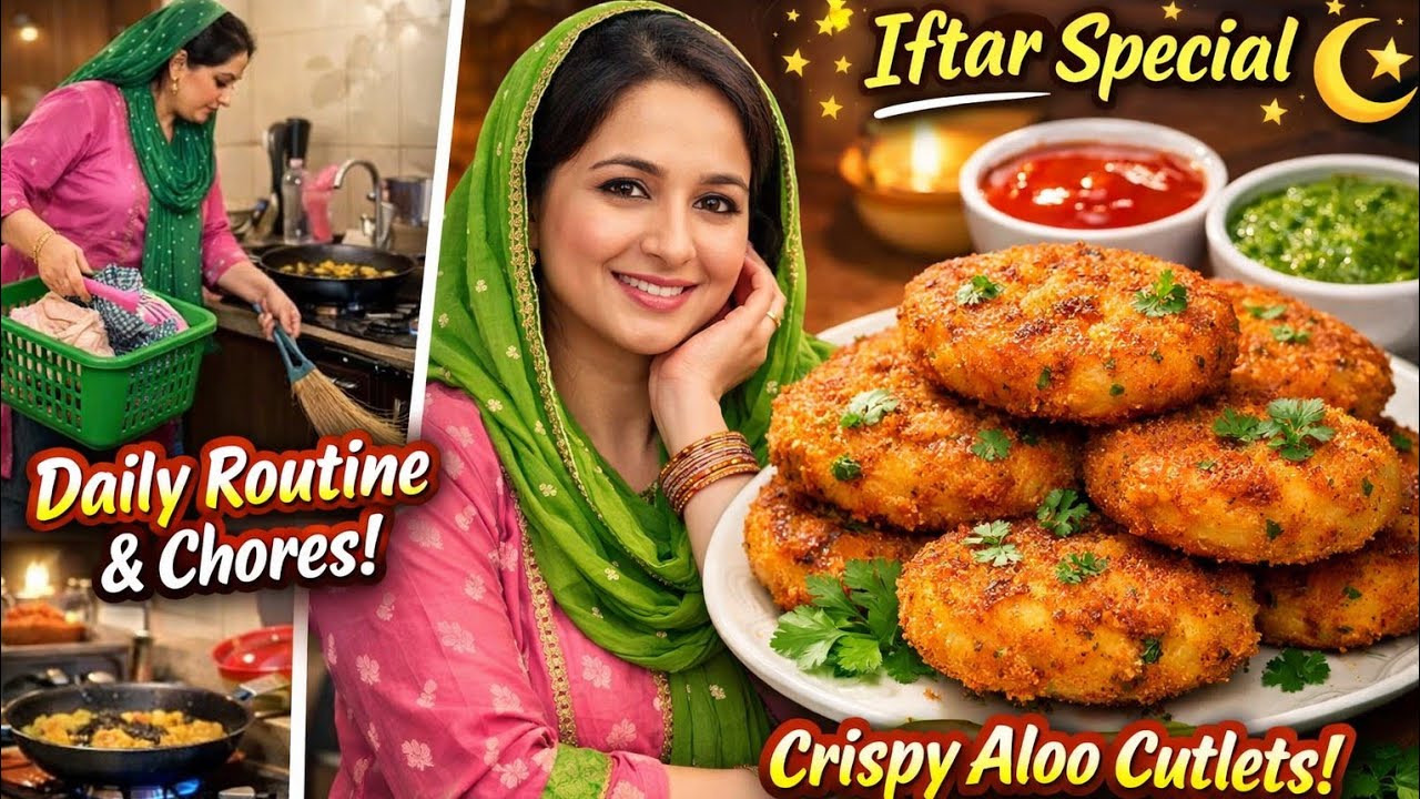 Aj Iftar Ma Banay Aloo K Cutlets#Daily Routine#Simple Home Stories 🌸