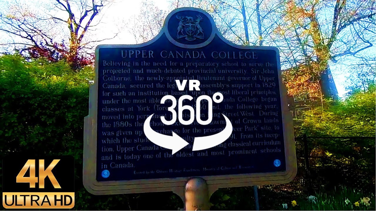 360Video VR 4K Upper Canada College Toronto