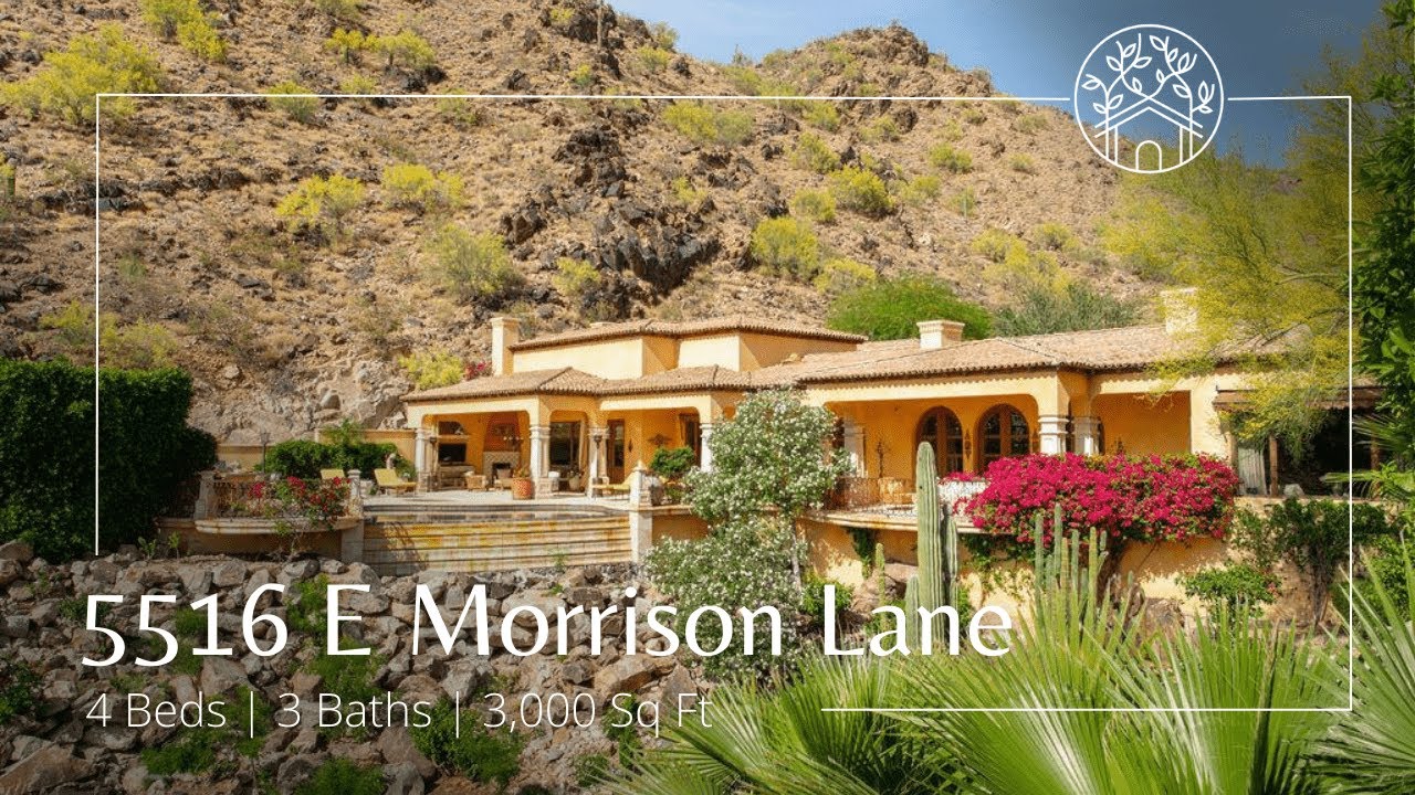 5516 E Morrison Lane | Home for Sale in Paradise Valley, AZ | ROCO