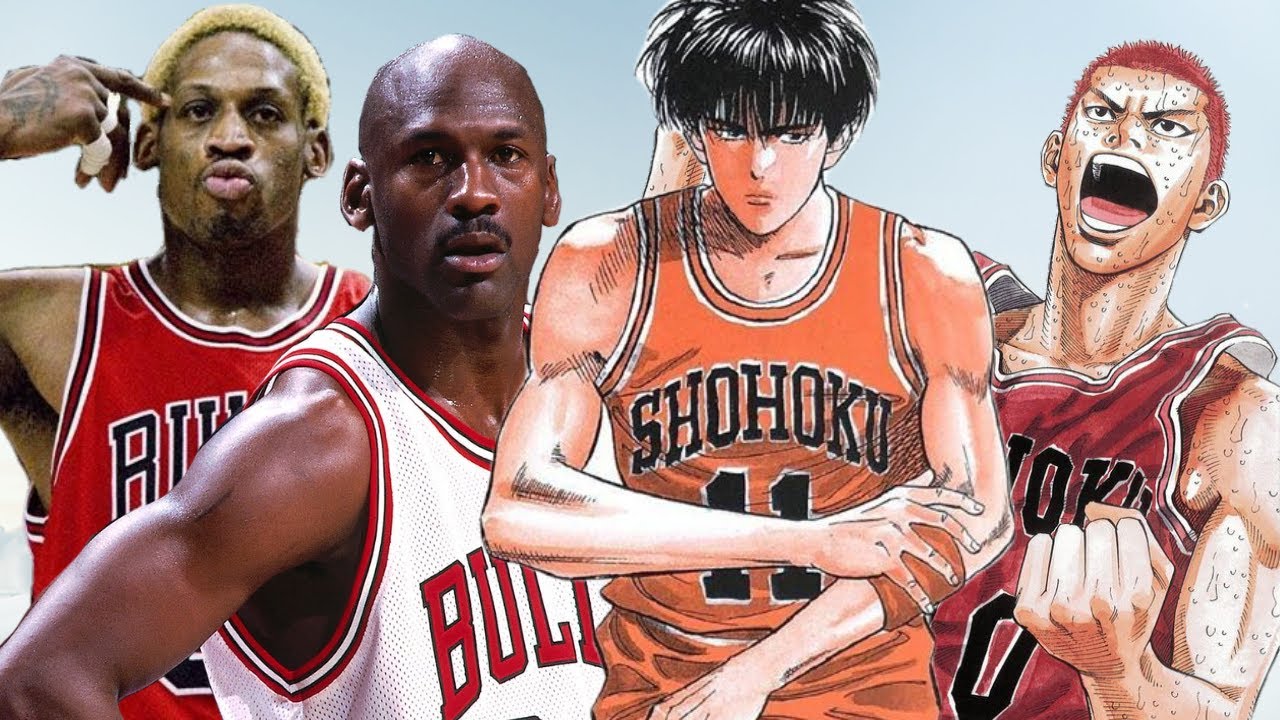 Personajes de Slam Dunk Basados en Jugadores de la NBA I Shohoku Edition
