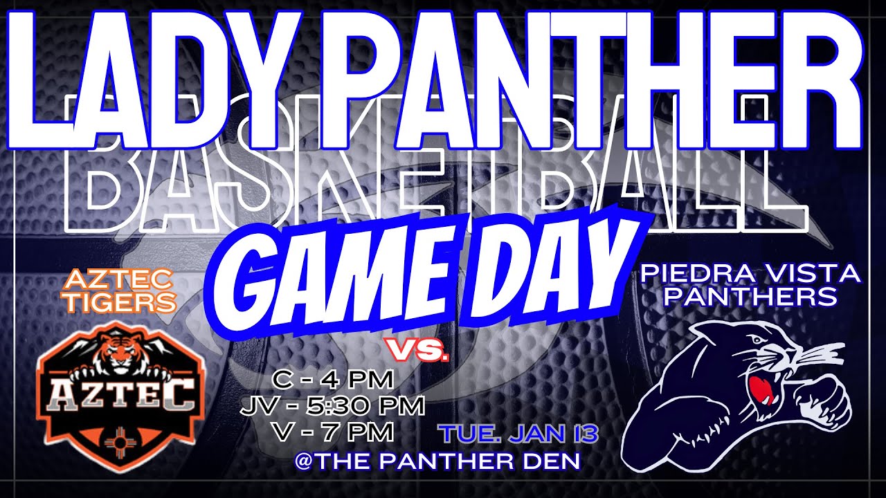 V Lady Panthers vs Aztec Girls Basketball