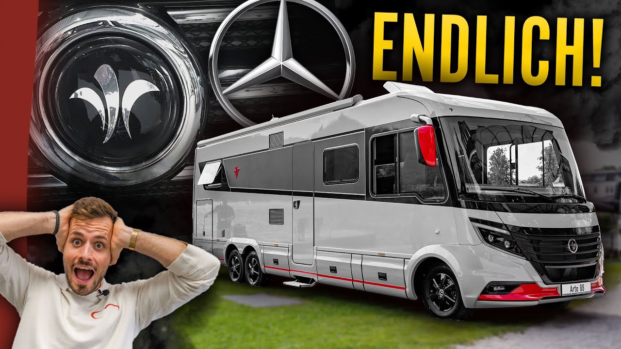 Leichter, schöner & besser…?! ALLES zum Arto auf MERCEDES! ⭐ | Niesmann & Bischoff Arto 88