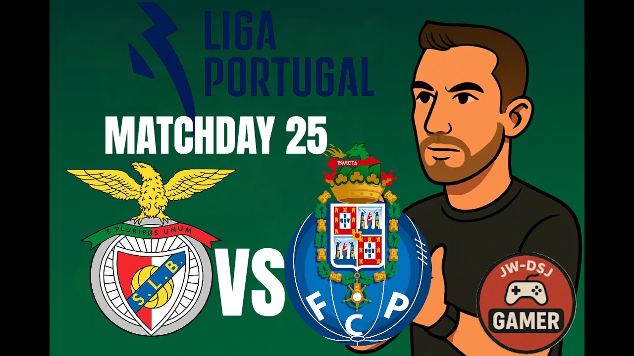 FC 26 Career Mode #41 | Clássico Drama at the Luz 😮‍🔥 | Benfica vs Porto | Matchday 25