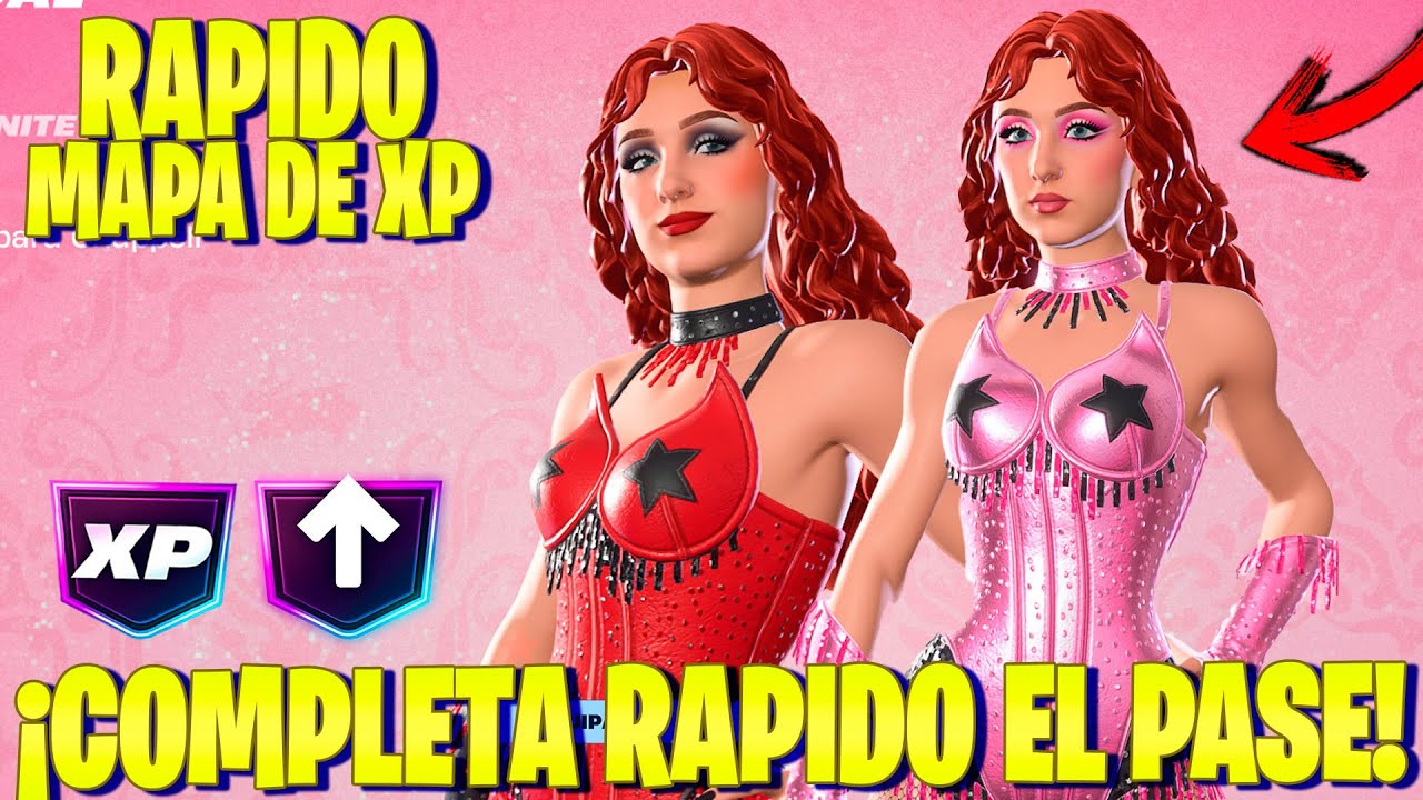 RAPIDO MAPA DE XP FORTNITE PARA SUBIR RAPIDO DE NIVEL PASE MUSICAL CHAPPELL ROAN