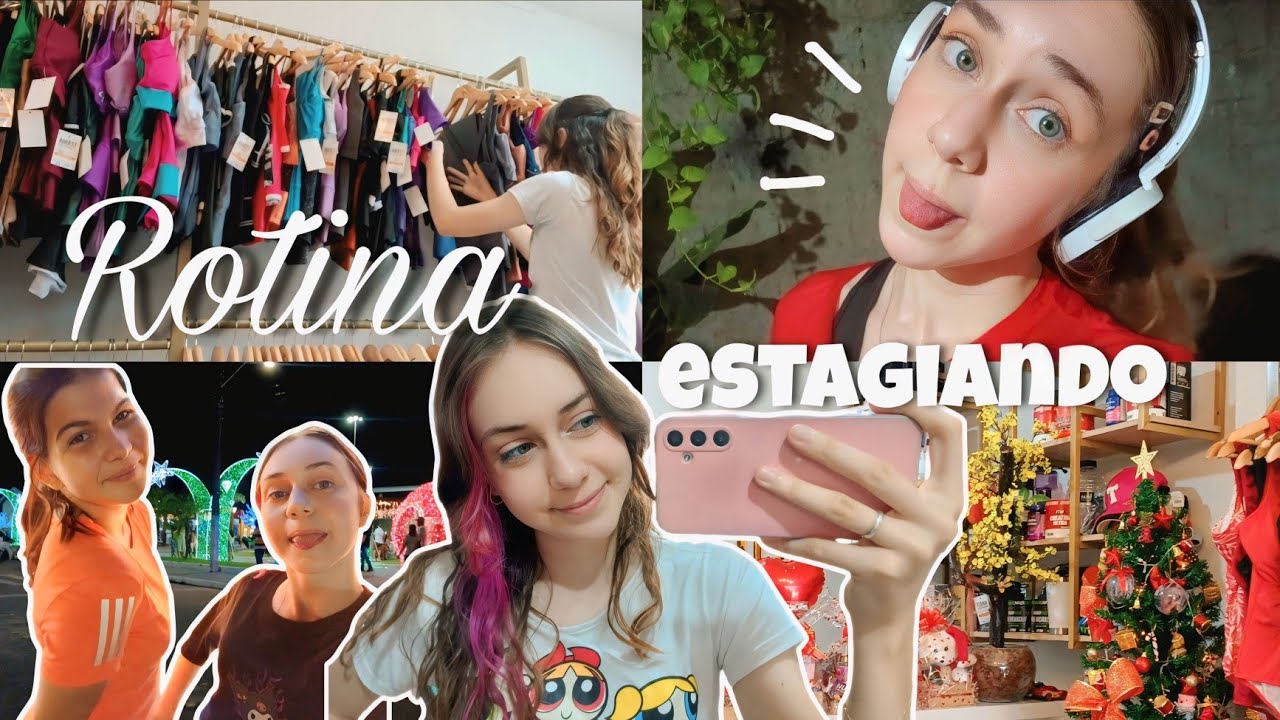 ROTINA DE UMA ESTÁGIARIA! 💗✨️