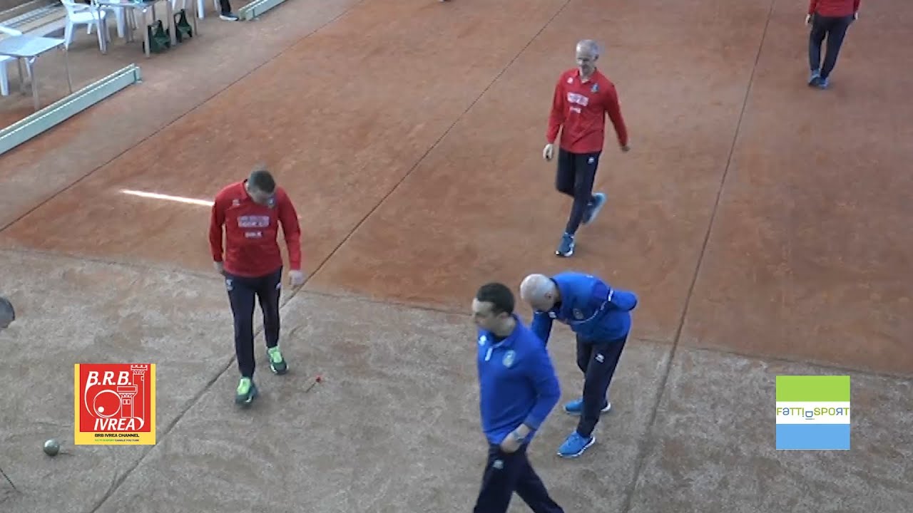 Bocce: Sintesi Gara BRB Ivrea - Quadrifoglio Campionato Serie A 2025 -  Maschile