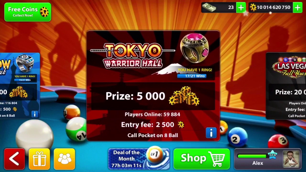 8 Ball Pool - 10B Coins