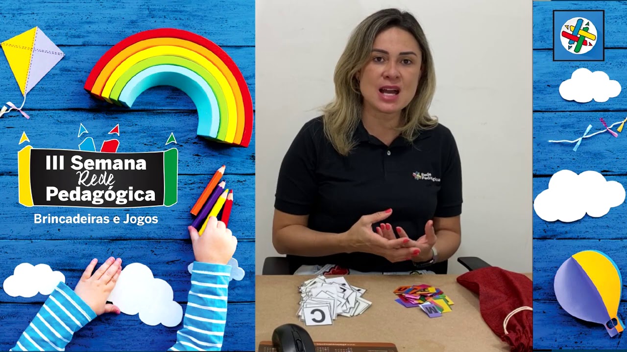 Alfabetização lúdica - Videoaula (Rafaela Marques) - III Semana Rede Pedagógica