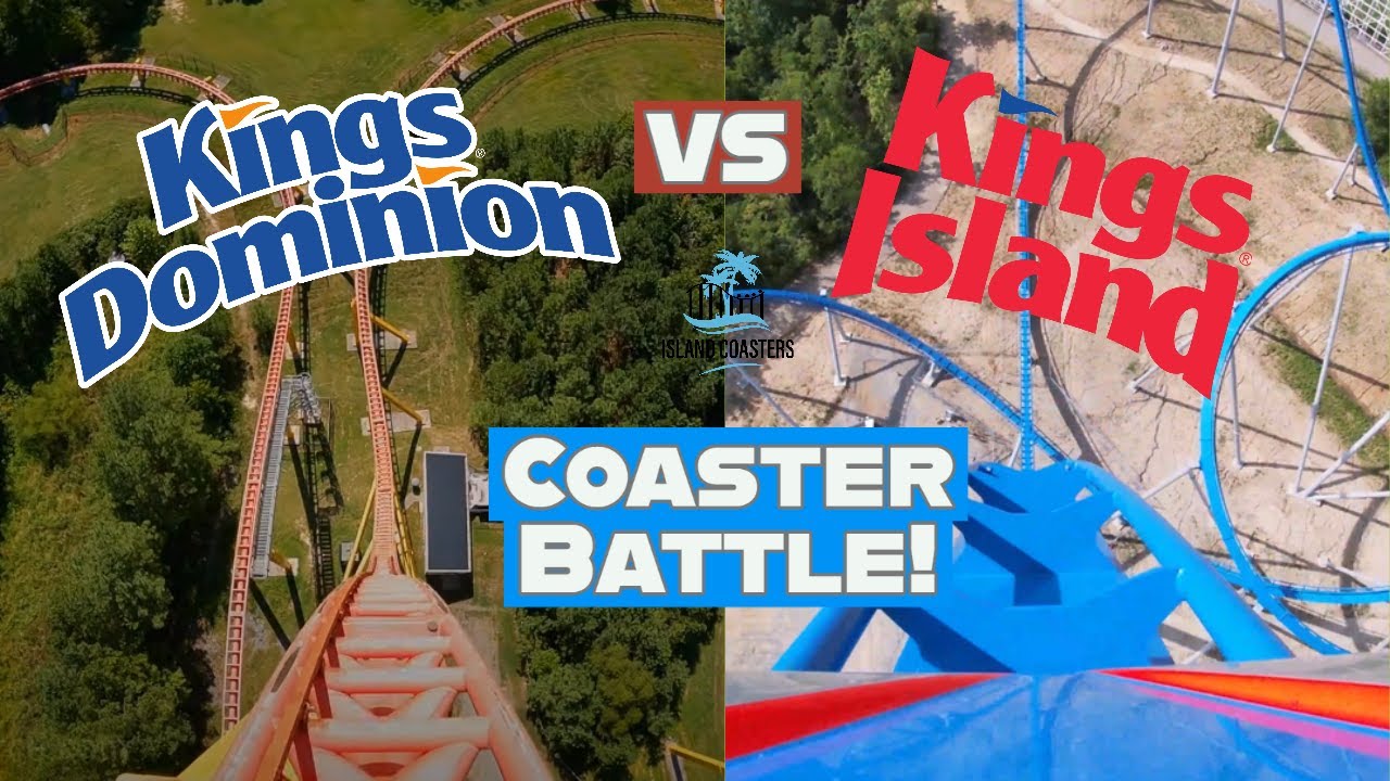 Kings Island vs Kings Dominion, Coaster Battle! (I305 vs Orion, Twisted Timbers vs Mystic Timbers)