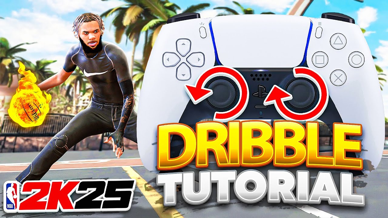 BEST DRIBBLE TUTORIAL FOR ALL POINT GUARDS on NBA 2K25! HOW TO  L2 CANCEL + SPEED BOOST (HAND CAM) 🔥