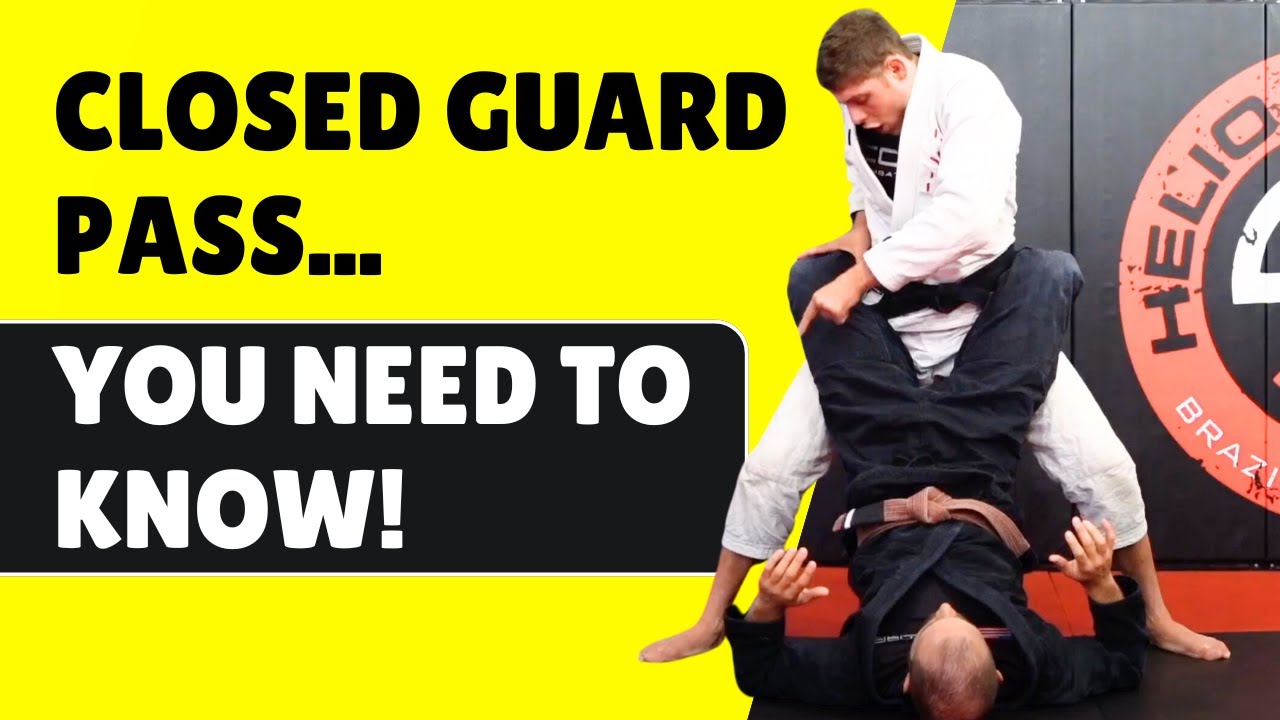Closed Guard Pass with Sneaky Arm Triangle Finish