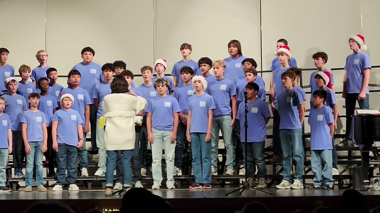 CTMS 7th/8th Select Tenor/Bass Boys Choir - 12/16/25 - Holiday Road of Carols