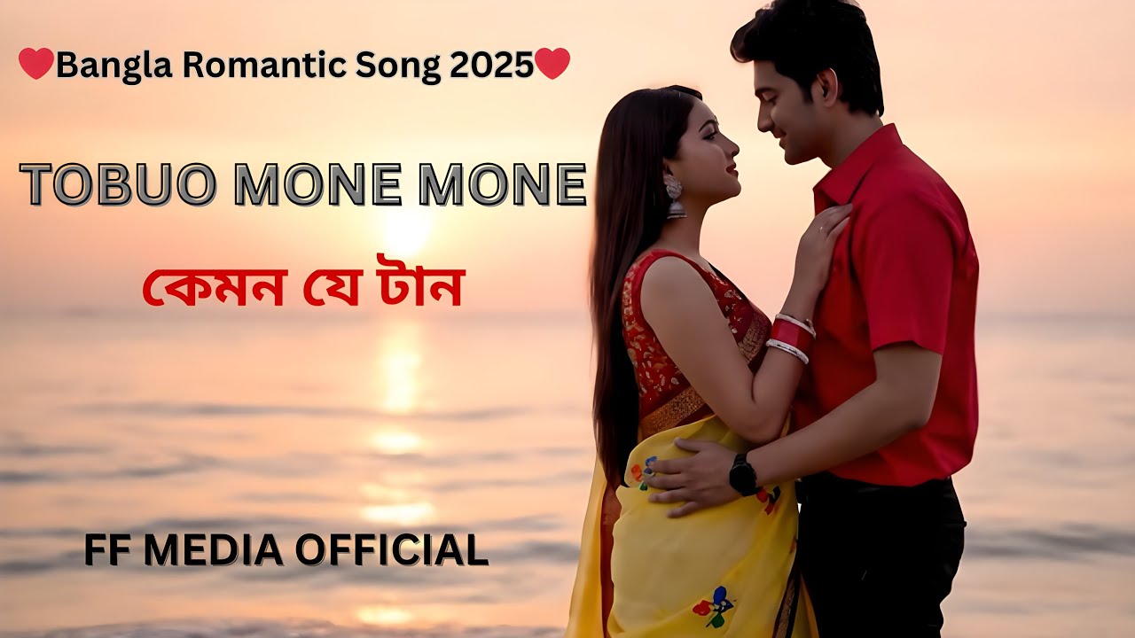 Tobuo Mone Mone Kemon Je Taan | Bangla Romantic Song 2025 | FF Media Official 