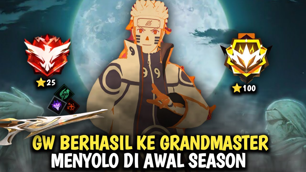 Namatin Free Fire Clash Squad GW Berhasil Ke Grandmaster Di Awal Season 