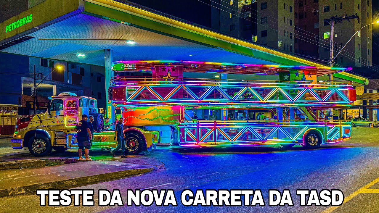 TESTE DA NOVA CARRETA DA TASD - EM IPATINGA !! 🚂⭐️