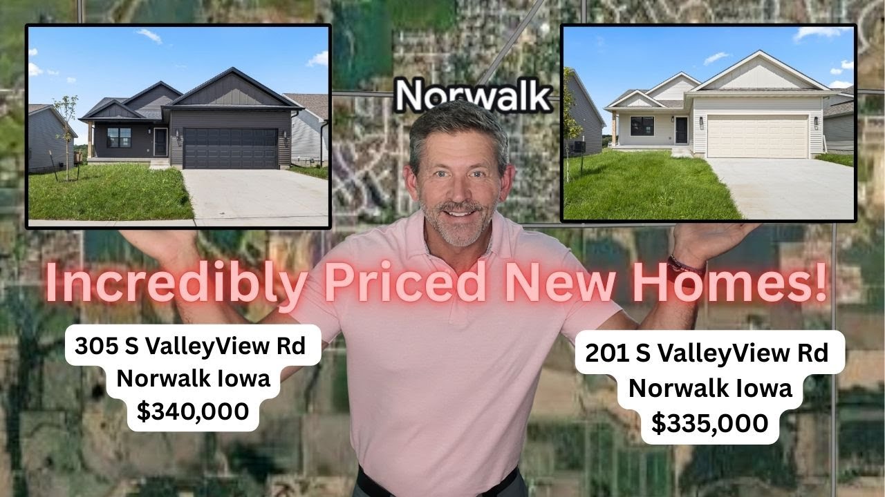 Moving to Norwalk Iowa? Check out these two Savannah Homes with me!