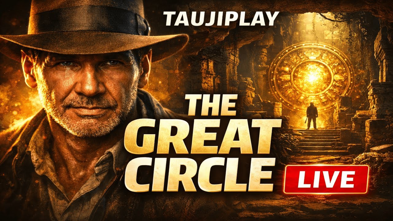 Indiana Jones EXPLORES the Great Circle in LIVE Action Tonight? | Taujiplay
