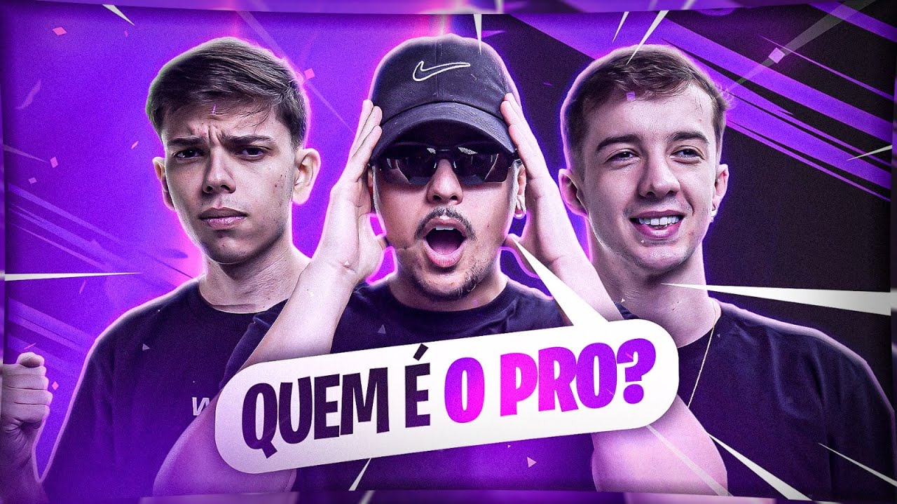 QUEM É O PRO FORTNITE!? Ft. Teuz e Thome🚨(PRESENCIAL)🚨
