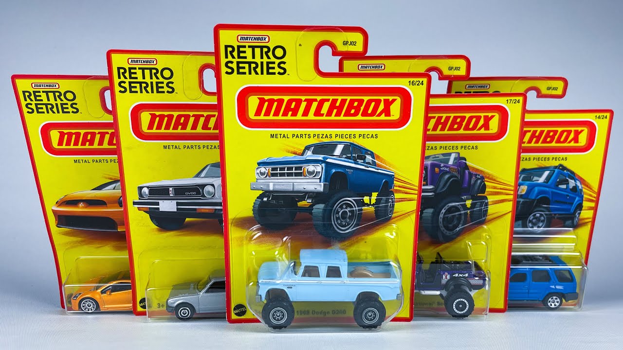 UNBOXING Matchbox 2022 - Retro Series! Mix 2