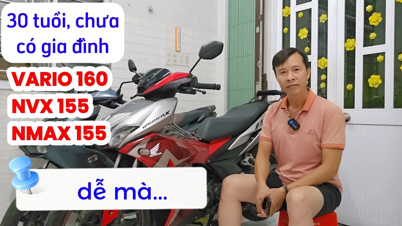 Yamaha NMAX TURBO/ NVX155/ Honda VARIO 160: chọn xe nào? Khải Phạm #nmax #nvx #vario #160 #155 #vva 