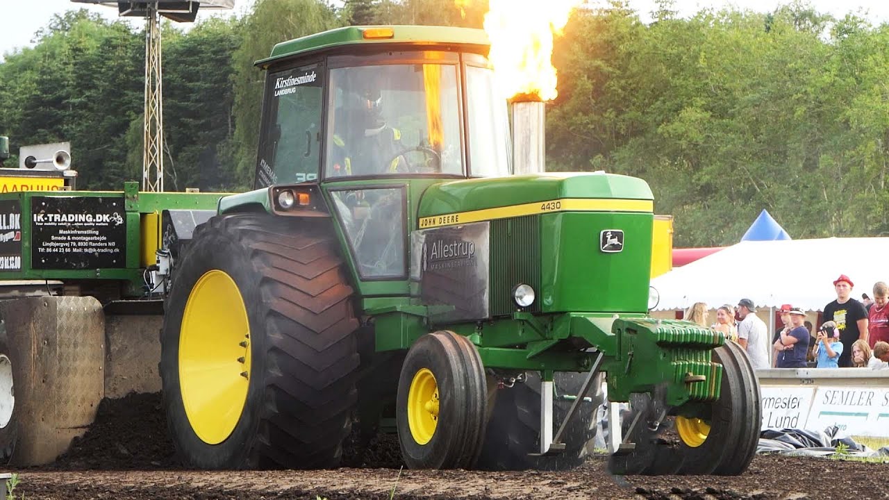 Farmstock 4500kg at 4. DM in Tractor Pulling 2023 at S&aelig;rslev Traktortr&aelig;k