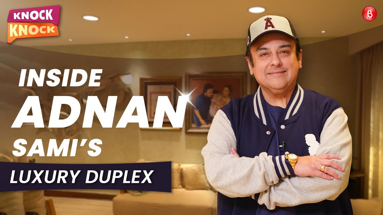 Adnan Sami gives us a HOME TOUR of his Luxurious Mumbai Duplex Apartment | Knock Knock Ep 3