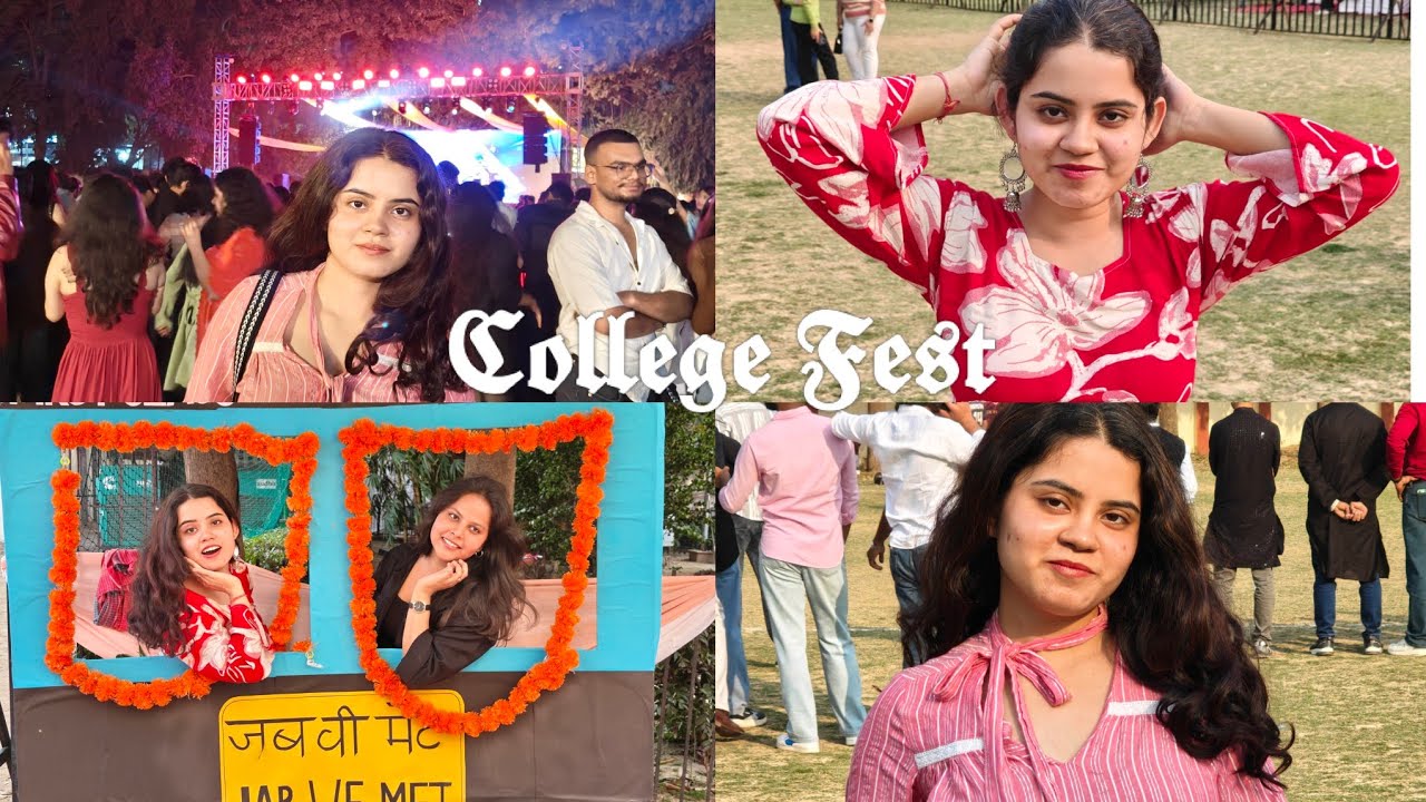 Let's go to my college fest. 