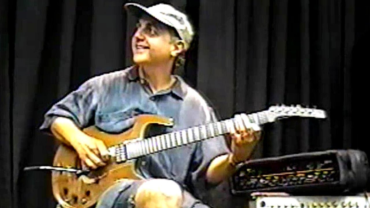 Phil Keaggy at the Parker Guitars booth - N.A.M.M. Show, Nashville, TN (7-13-1996)