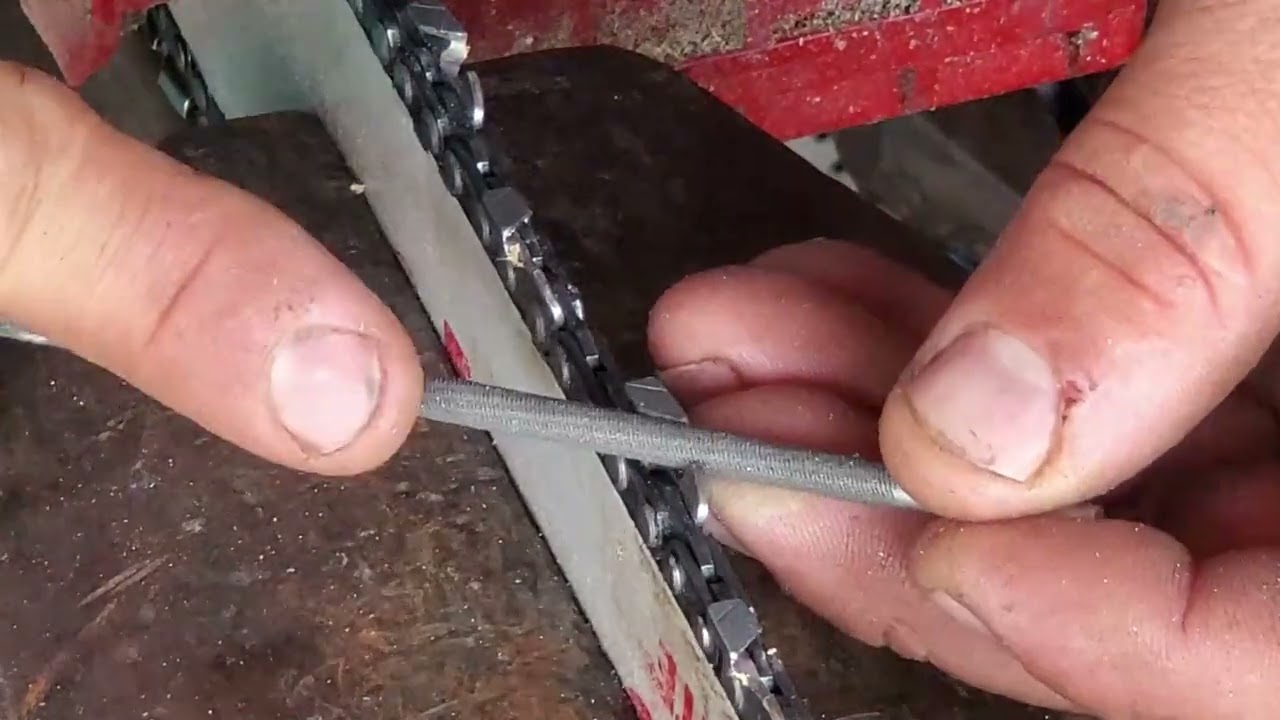 cum sa ascuti lantul la drujba, metoda cea mai buna