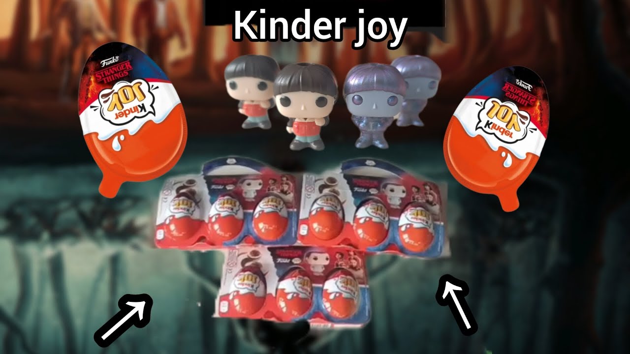 Kinder Joy stranger things vajíčka 😉😀