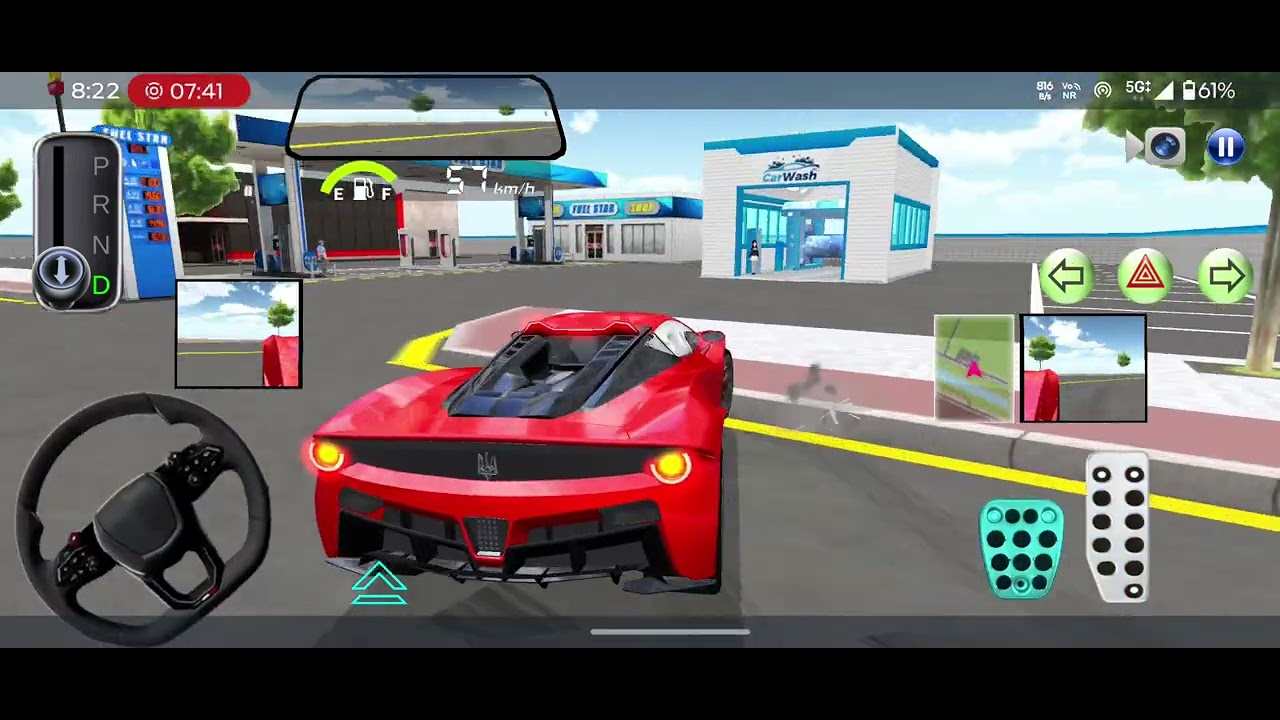 New redMercedes G63 For Parking - 3d Driving Class android game || Car Game #gameplay #cargame